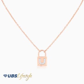 UBS Kalung Emas Carendelano Alpha Glitz U - Kdk0112R - 17K