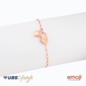 UBS Gelang Emas Emoji - Kgq0001R - 17K