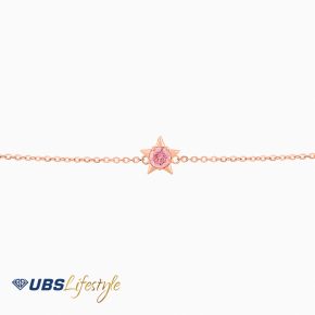 UBS Gelang Emas Birthstone - Kgv6524-10 - 17K - Oct