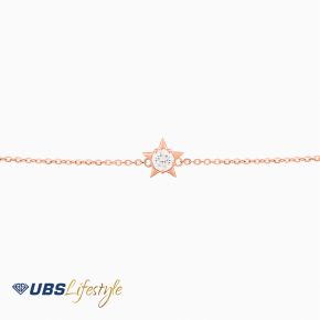 UBS Gelang Emas Birthstone - Kgv6524-4 - 17K - Apr