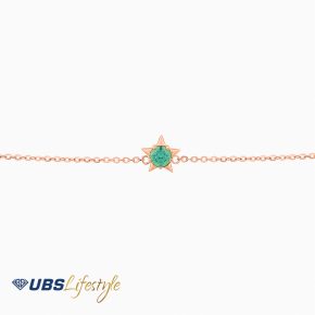 UBS Gelang Emas Birthstone - Kgv6524-5 - 17K - May