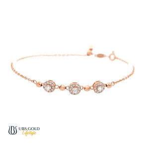 UBS Gelang Emas Millie Molly - Kgv6757 - 17K