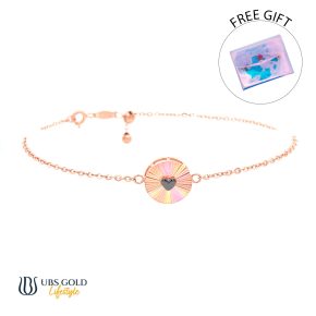 UBS Gelang Emas Millie Molly Rainbow - Kgv6931 - 17K