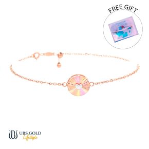 UBS Gelang Emas Millie Molly Rainbow - Kgv6931 - 17K