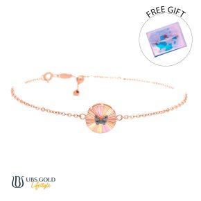 UBS Gelang Emas Millie Molly Rainbow - Kgv6933 - 17K