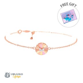 UBS Gelang Emas Millie Molly Rainbow - Kgv6933 - 17K