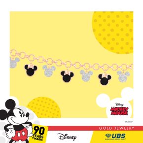 MICKEY & MINNIE MOUSE BRACELET