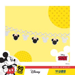 MICKEY & MINNIE MOUSE BRACELET