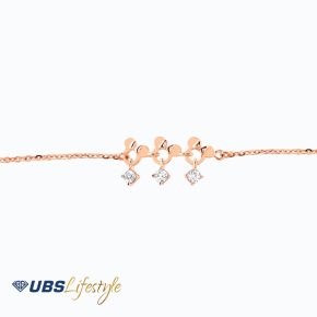 UBS Gelang Emas Disney Minnie Mouse - Kgy0076R - 17K