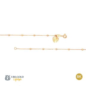 UBS Gelang Kaki Emas - Kkp4985KF - 8K