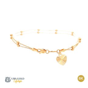 UBS Gelang Kaki Emas - Kkp5980GK - 8K