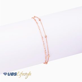 UBS Gelang Kaki Emas - Kkp7431KRLF - 17K