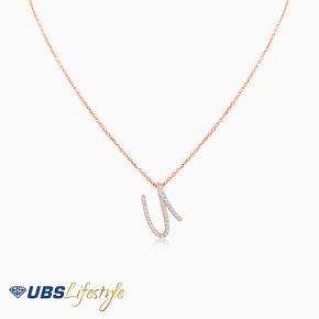 ALPHA STAR NECKLACE 17K