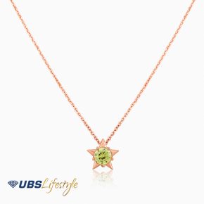 UBS Kalung Emas Birthstone - Kkv14178 - 17K