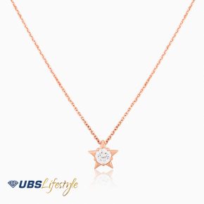 UBS Kalung Emas Birthstone - Kkv14178 - 17K