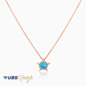 UBS Kalung Emas Birthstone - Kkv14178 - 17K