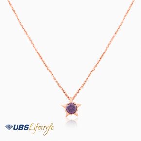 UBS Kalung Emas Birthstone - Kkv14178 - 17K