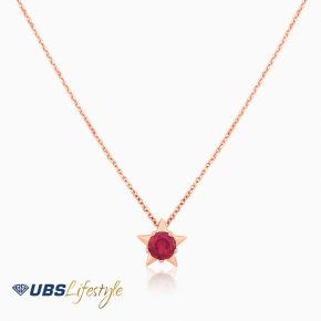 UBS Kalung Emas Birthstone - Kkv14178 - 17K