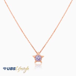 UBS Kalung Emas Birthstone - Kkv14178 - 17K