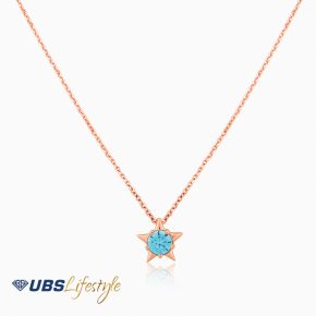 UBS Kalung Emas Birthstone - Kkv14178 - 17K