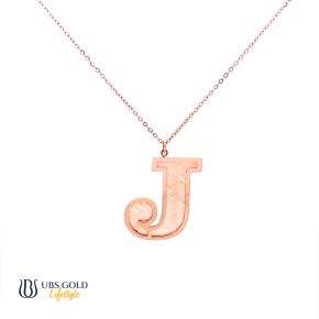 UBS Kalung Emas Carendelano Alpha Nu J - Kkv15007 - 17K