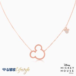 UBS Gold Kalung Emas Disney Mickey Mouse - Kky0048 - 17K