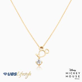 UBS Kalung Emas Disney Mickey Mouse - Kky0257 - 17K