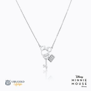 UBS Kalung Emas Disney Minnie Mouse - Kky0350R - 17K