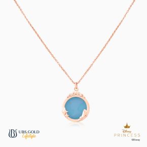 UBS Kalung Emas Disney Princess Cinderella - Kky0376 - 17K