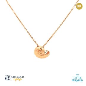 UBS Kalung Emas Disney Little Mermaid - Kky0416K - 8K