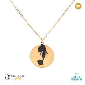 UBS Kalung Emas Disney Little Mermaid - Kky0417K - 8K