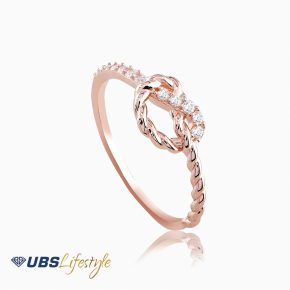 UBS Cincin Emas Knot - Ksc0856R - 17K