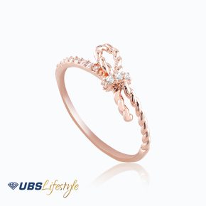 UBS Cincin Emas Knot - Ksc0857R - 17K