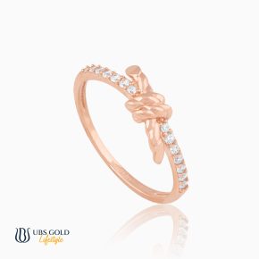 UBS Cincin Emas Knot - Ksc0860R - 17K