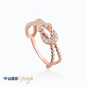 UBS Cincin Emas Knot - Ksc0861R - 17K