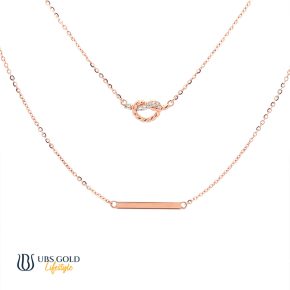 UBS Kalung Emas Knot - Ksk0856 - 17K
