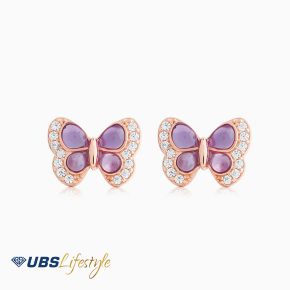 UBS Anting Emas Puffie - Ksw0843R - 17K
