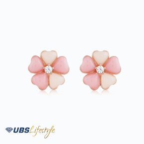 UBS Anting Emas Puffie - Ksw0844R - 17K
