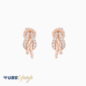 UBS Anting Emas Knot - Ksw0861 - 17K