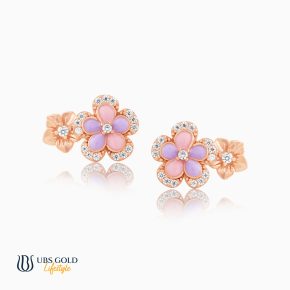 UBS Anting Emas Puffie - Ksw0872 - 17K