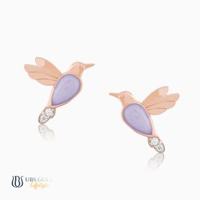 UBS Anting Emas Puffie - Ksw0874U - 17K