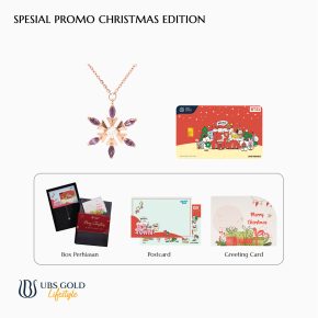 UBS Logam Mulia Spesial Promo Disney Frozen x BT21 Christmas