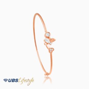 UBS Gelang Emas Rachel Rose - 17K - Vge6949