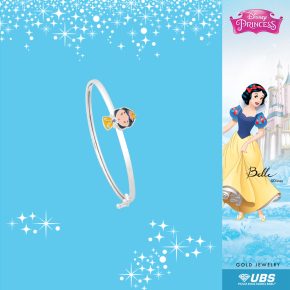 SNOW WHITE BABY BANGLE