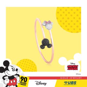 MICKEY & MINNIE MOUSE BANGLE