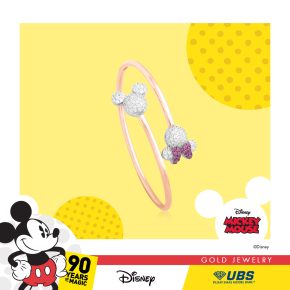 MICKEY & MINNIE MOUSE BANGLE