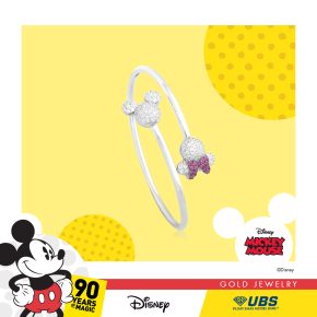 MICKEY & MINNIE MOUSE BANGLE