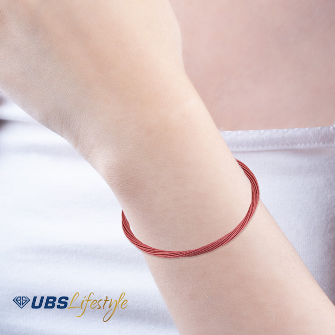 Gelang Miami Yakaj0016 - Pink - 17 CM