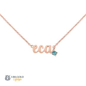 UBS Gold Kalung Emas Callie - Ksk1046 - 17K