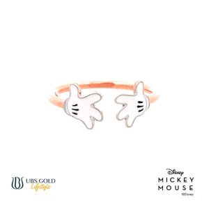 UBS Gold Cincin Emas Disney Mickey Mouse - Acy0016 - 17K